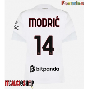 AC Milan Luka Modric #14 Seconda Maglia Femmina 2026-27 Manica Corta
